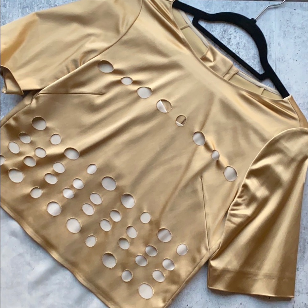 Vintage Gold Blouse